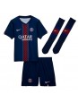 Billige Paris Saint-Germain Willian Pacho #51 Hjemmedraktsett Barn 2025-26 Kortermet (+ Korte bukser)